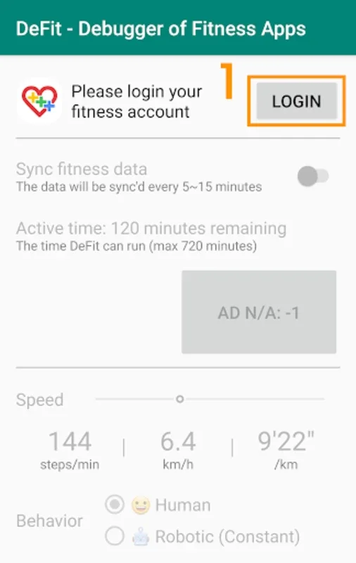 DeFit for Android: Streamline Fitness Activity Tracking