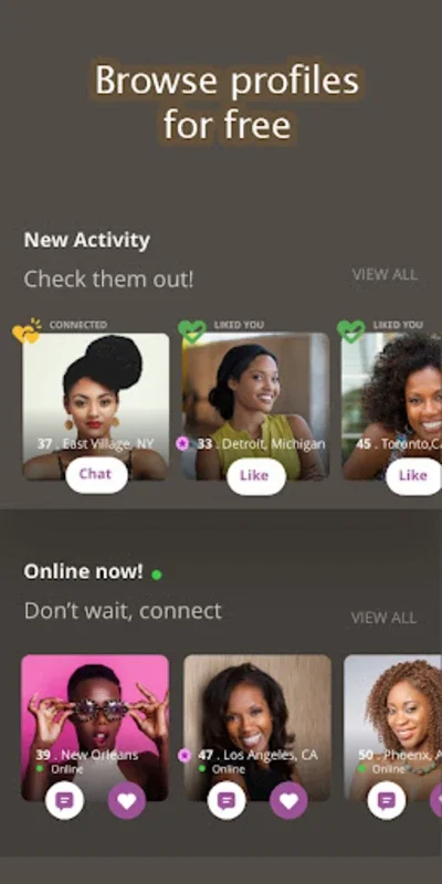 EthiopianPersonals for Android - Connect with Ethiopian Singles