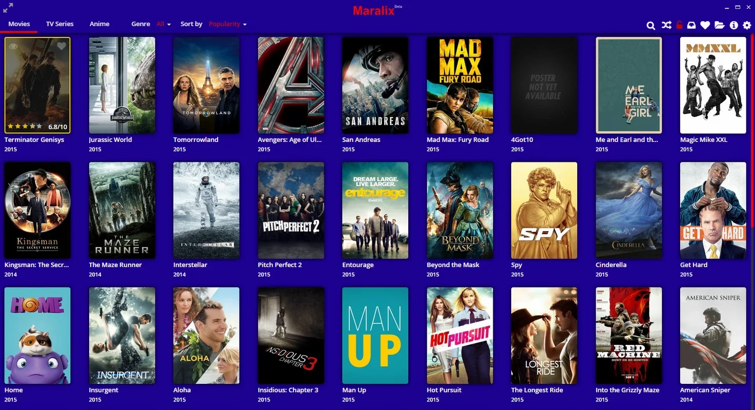 Maralix for Windows - Stream Your Favorites for Free