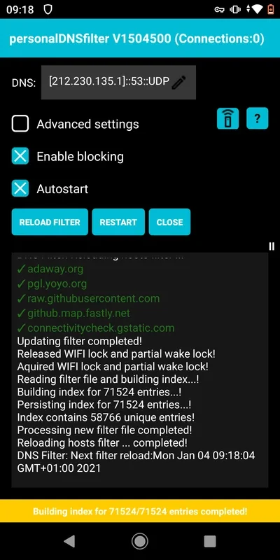 personalDNSfilter for Android - Secure Your Browsing