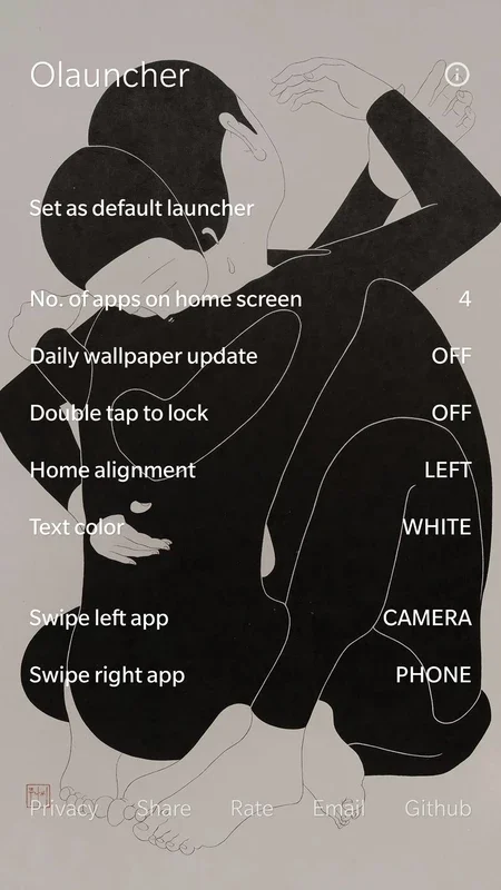 Olauncher: Minimalist Android Launcher for a Clean & Focused Experience