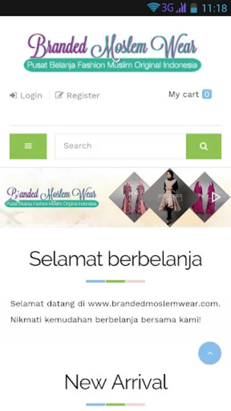 Brandedmoslemwear for Android - Genuine Indonesian Fashion App