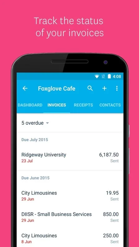 Xero for Android: Simplify SMB Accounting