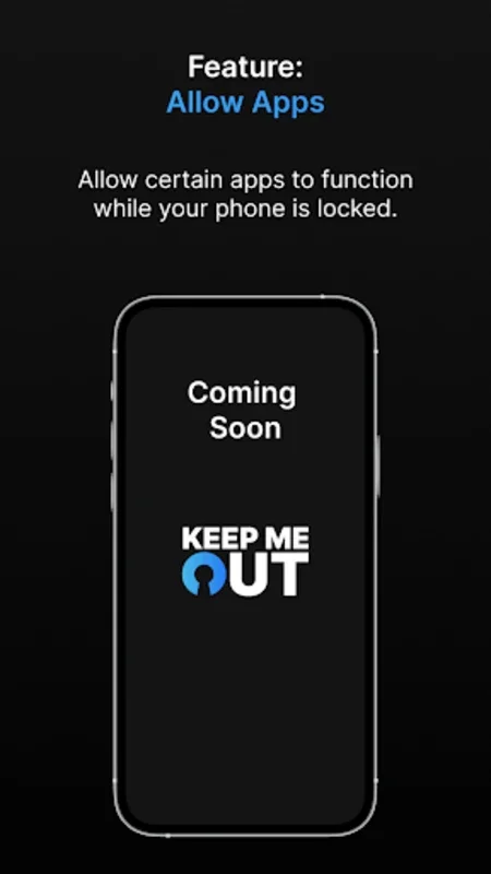 Keep Me Out - Phone lock for Android - Boost Productivity