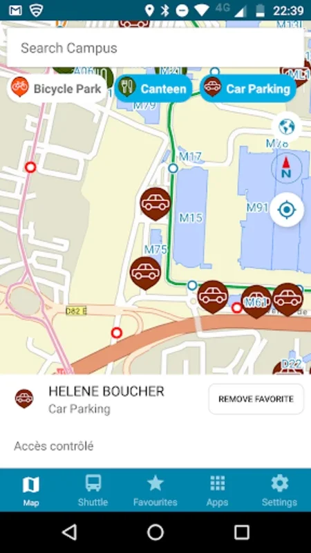 Campus by Airbus for Android - Seamless Site Navigation