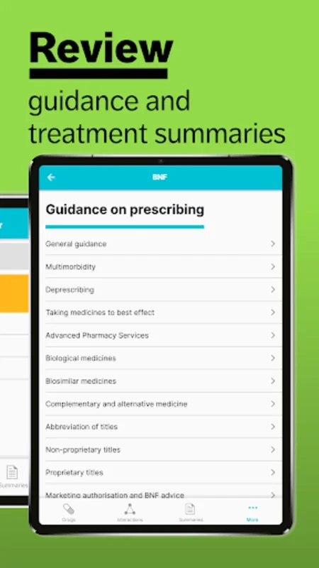 BNF Publications for Android: Comprehensive UK Drug Guide