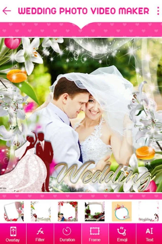 Wedding Photo Video Maker for Android - Create Captivating Videos