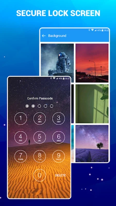 Lock screen passcode for Android - Secure Your Device with Custom Wallpapers