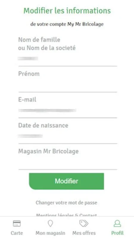 My Mr.Bricolage (Belgique) for Android - Manage Loyalty Programs Easily