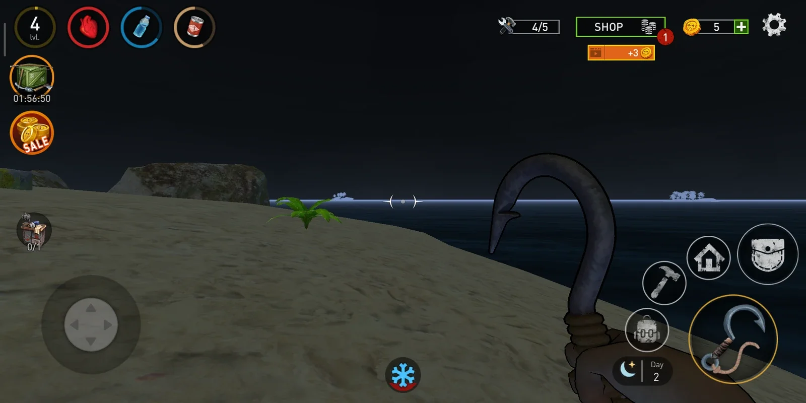 Ocean Nomad for Android - Survive in the Middle of the Ocean