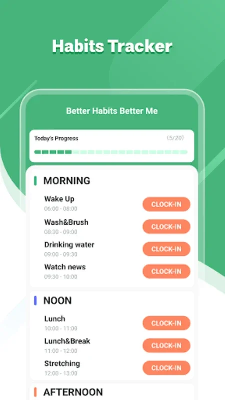 Lucky Habit for Android - Build Good Habits