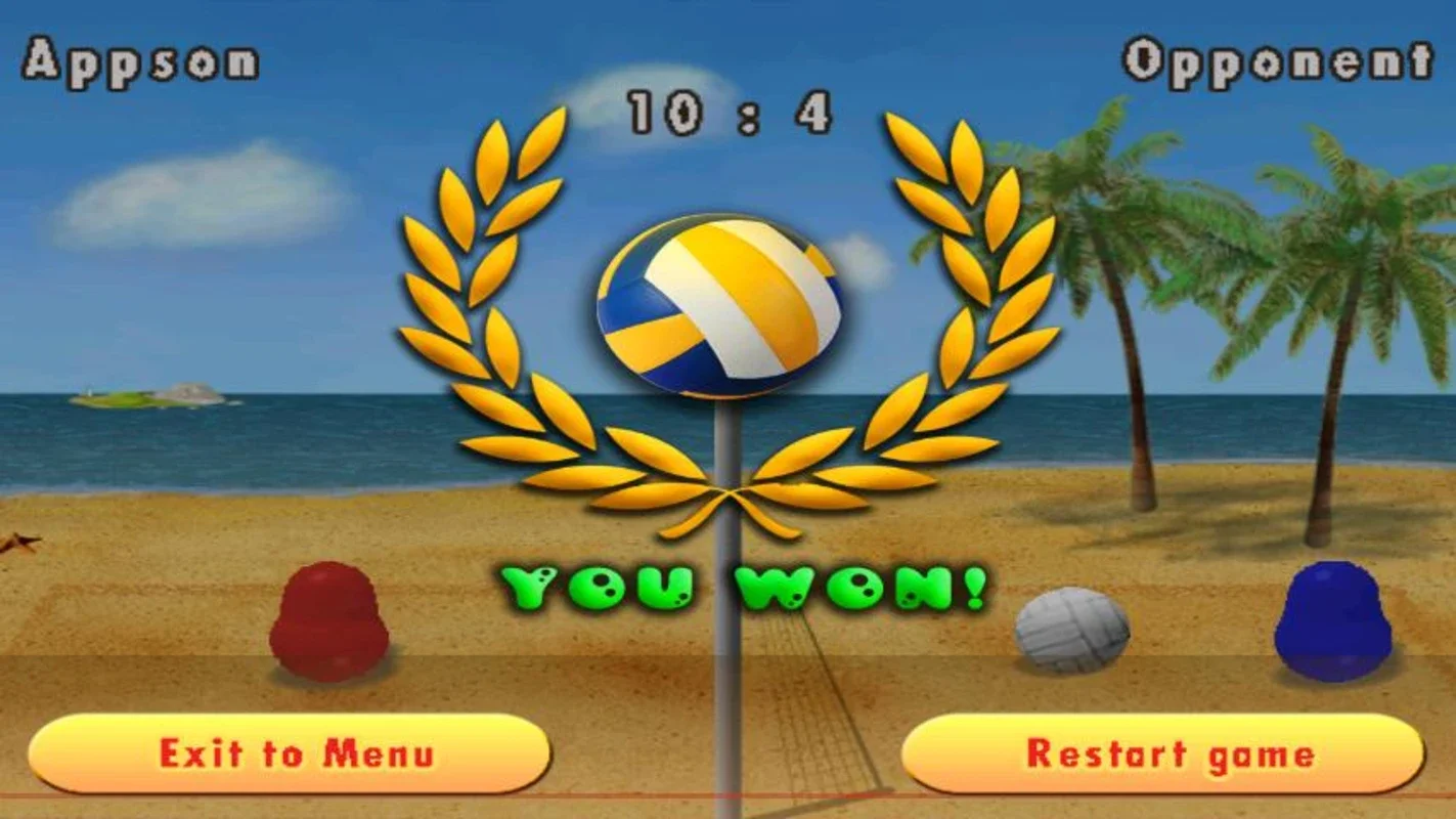 Blobby Volleyball for Android - Engaging Volleyball Game