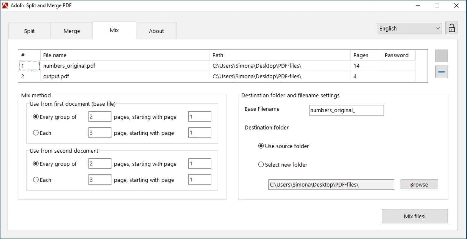 Adolix Split and Merge PDF for Windows - Efficient PDF Manipulation