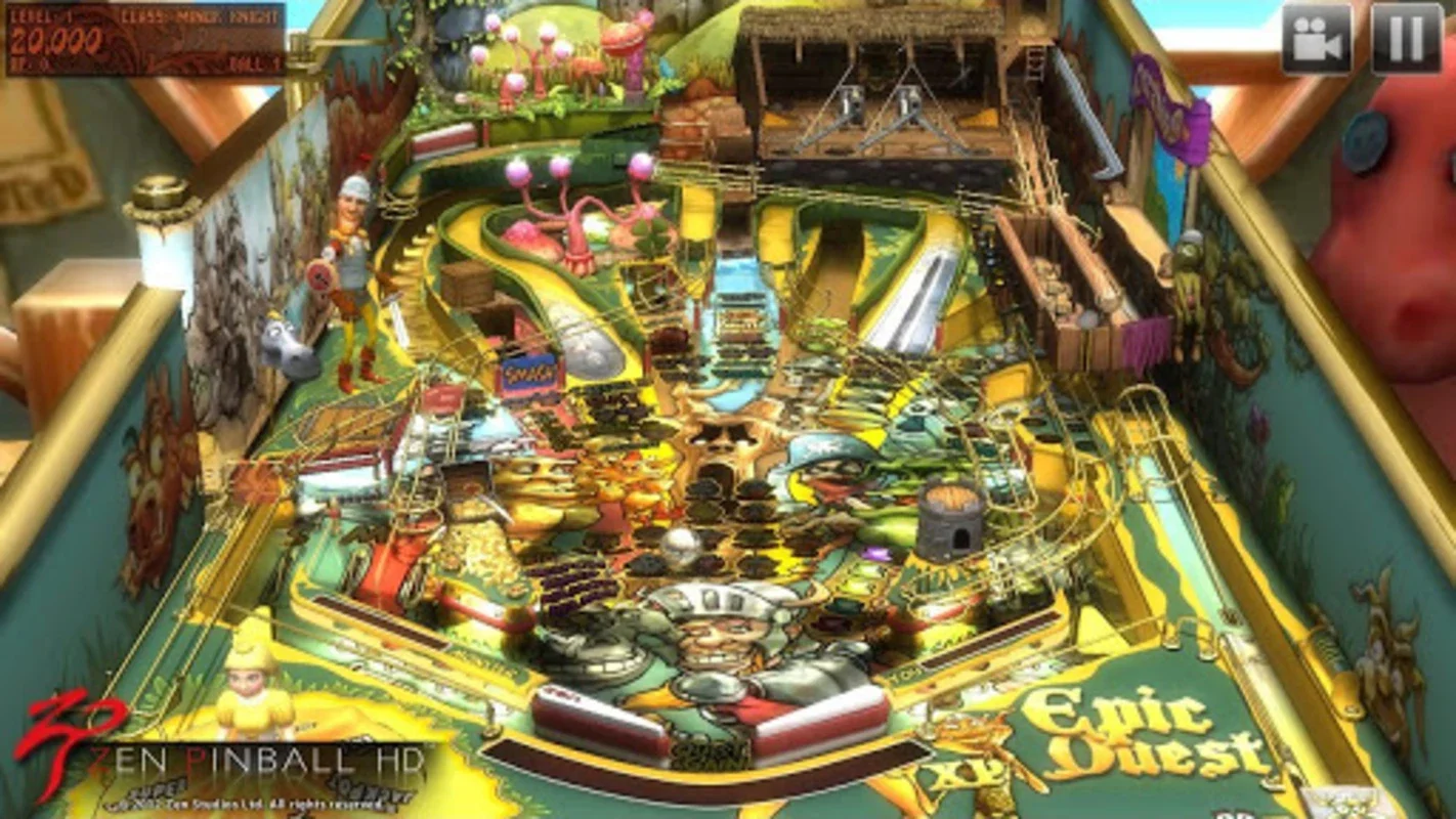 Zen Pinball HD on Android: Great Gameplay with Complex Tables