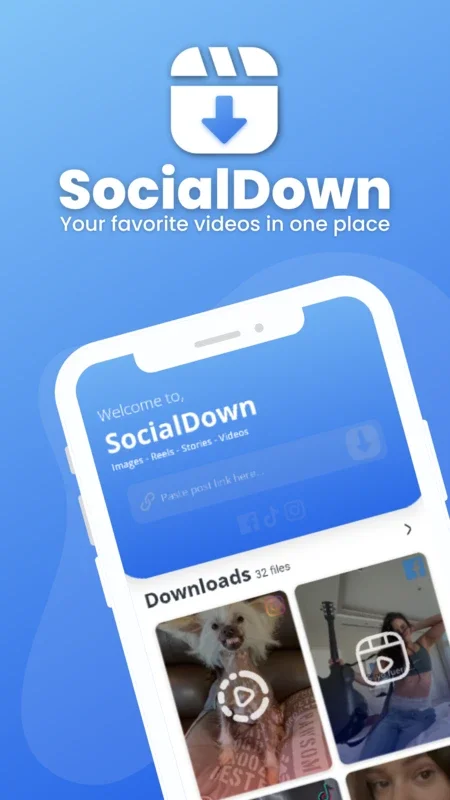 SocialDown: no watermark for Android - Enjoy Offline Video Viewing