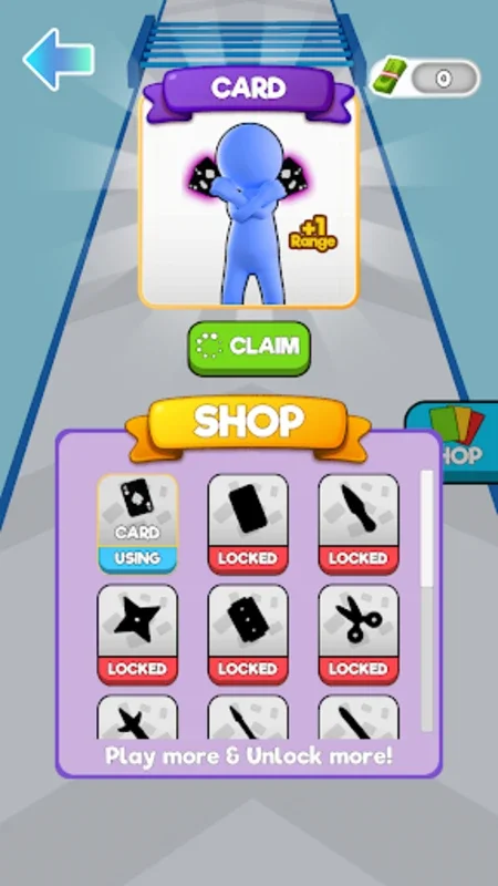 Card Thrower 3D! for Android - Sharpen Your Skills