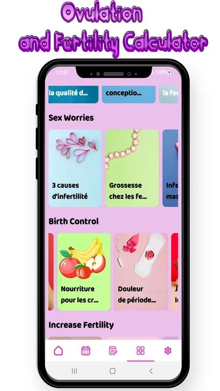 Ovulation and Fertility Calculator for Android: Manage Your Cycles