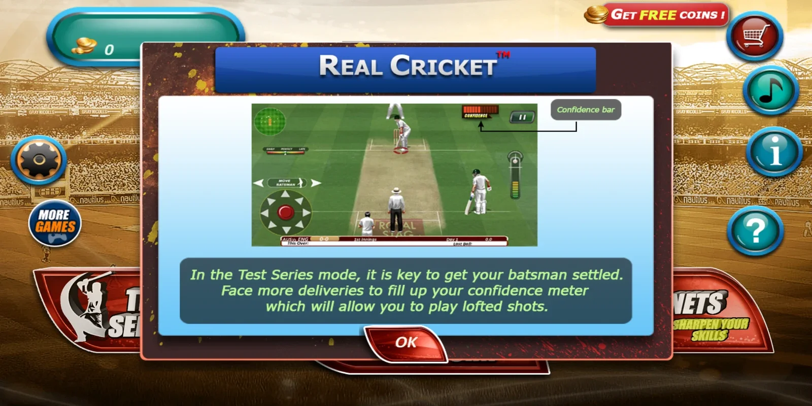 Real Cricket Test Match Edition for Android - No Download Needed