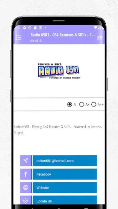 Radio 6581 - C64 Music for Android - Enjoy Retro Soundscapes