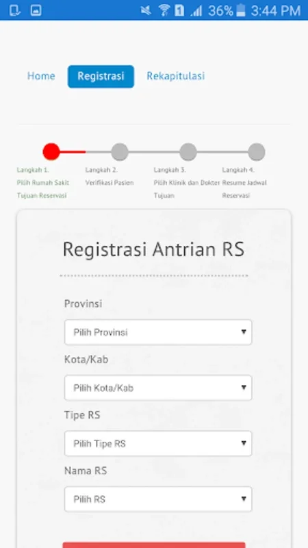 Pendaftaran Online for Android: Streamline Healthcare Registration