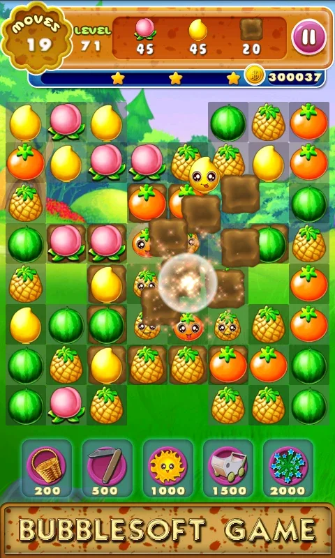 Fruit Smash for Android - Challenging Match-3 Puzzle