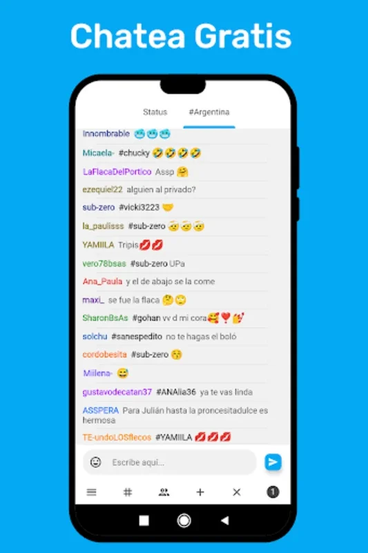 Chat Argentina for Android - Connect in Argentina
