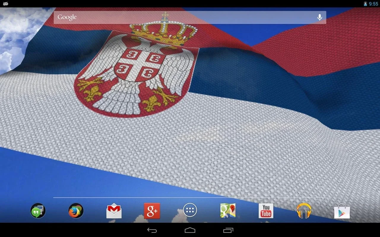 Serbia Flag for Android: Education and Customization