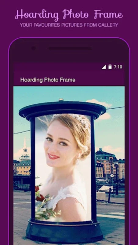 Hoarding Photo Frame for Android - Transform Photos