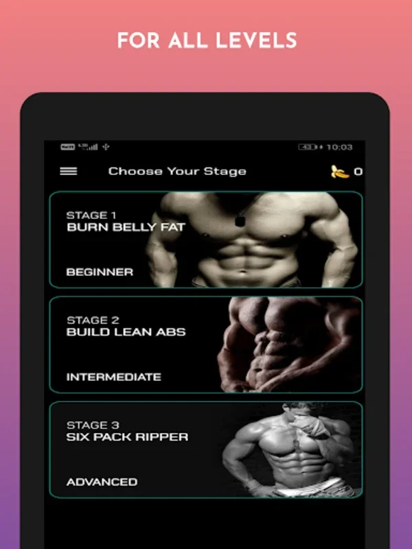 Six Pack in 7 Days for Android - Sculpt Your Abs at Home