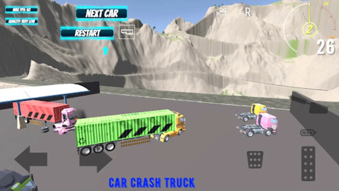 Car Crash Truck for Android - Thrilling Driving Sim