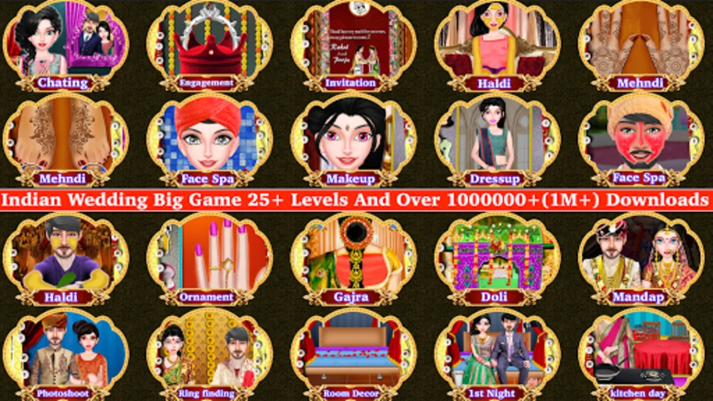 Indian Wedding Girl Big Arranged Marriage Game for Android - Immersive Experience