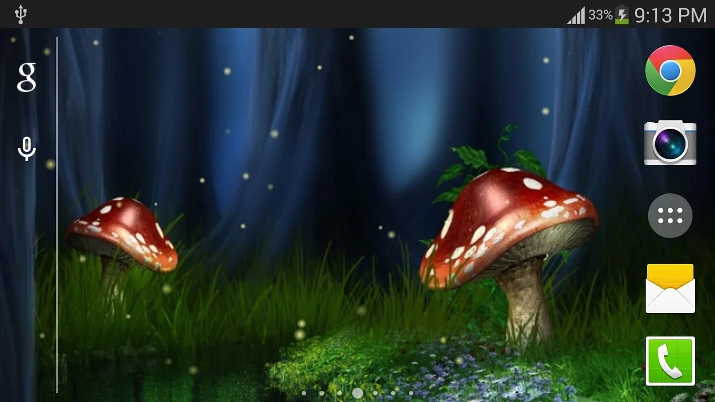 Fireflies Live Wallpaper for Android - Experience the Magic