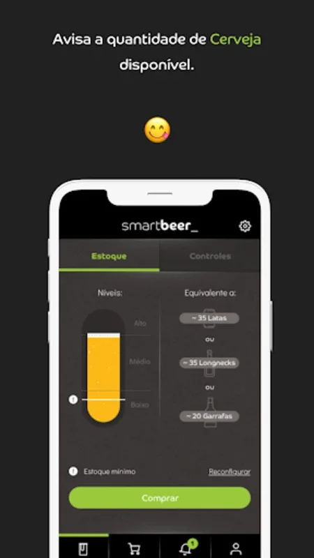 SmartBeer for Android - Manage Beer Inventory & Temp