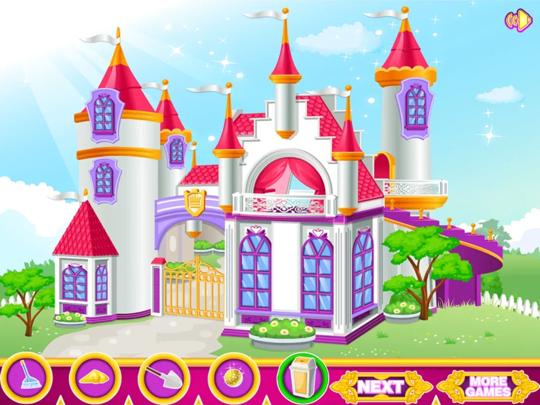 Cleaning Castle For Kids for Android - Engaging Cleaning Game