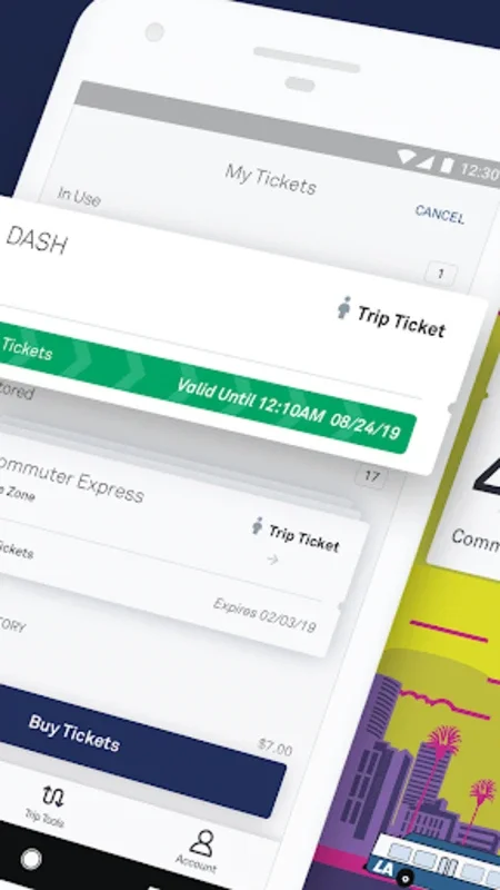 LA Mobile for Android - Streamlined Transit Ticketing