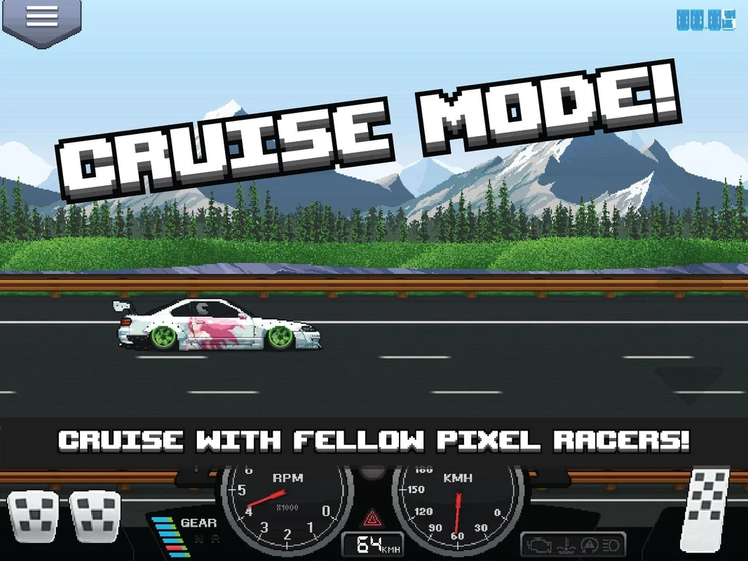 Pixel Car Racer for Android - Enjoy Racing and RPG