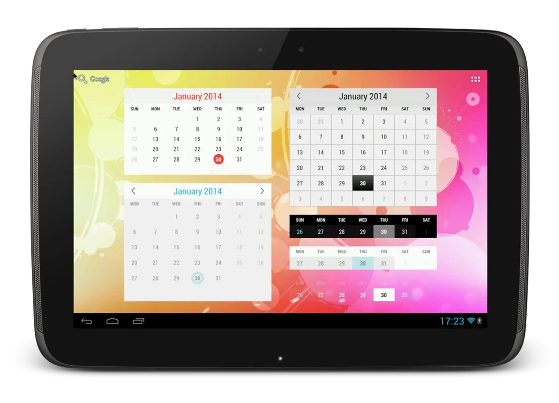 Month Calendar Widget for Android - Customize Your Calendar