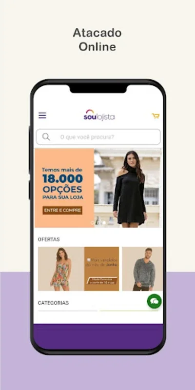 SouLojista - Atacado Online for Android: Wholesale Shopping Redefined