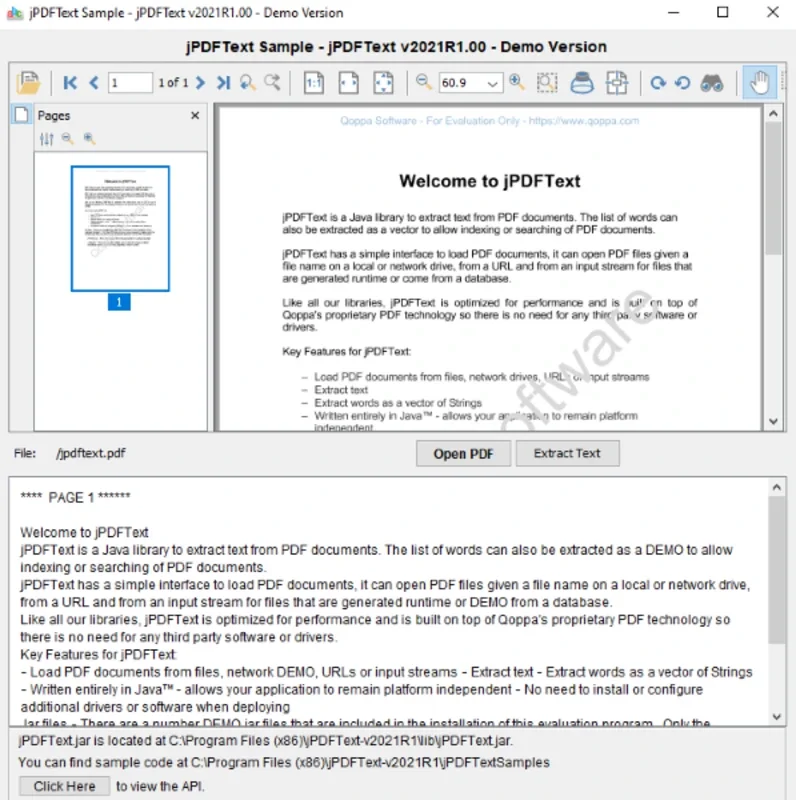 jPDFText for Mac - Efficient PDF Text Extractor