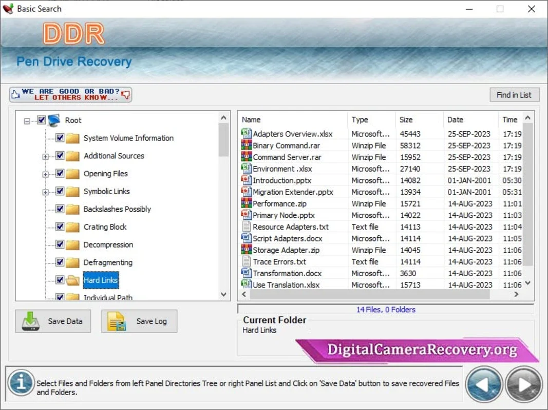 Pen Drive Files Recovery Software for Windows - Free Download