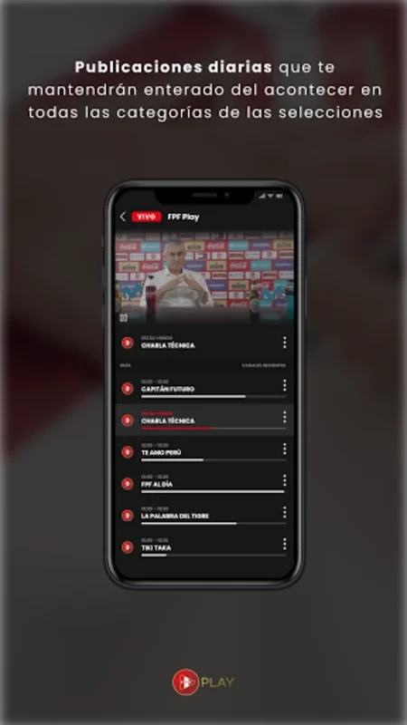 FPF Play for Android - Immersive Peruvian Soccer Experience