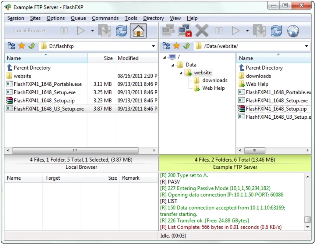 FlashFXP for Windows: Empowering File Transfers