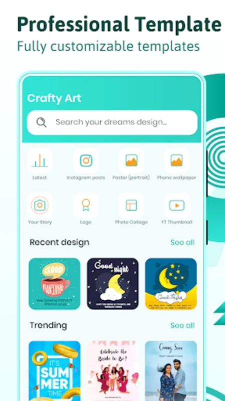 Crafty Art for Android - Create Graphics and Edit Photos