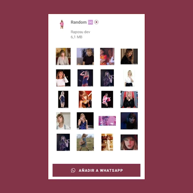 Taylor Swift Stickers for Android - Add Sparkle to Your Chats