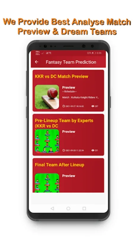 My Dream Cricket Circle- Pro11 for Android: Unbeatable Cricket App