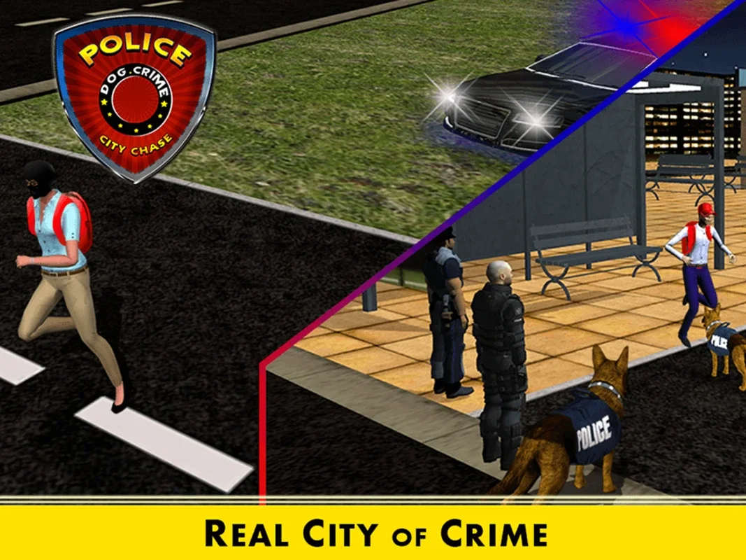 Police Dog Crime City Chase for Android: Catch Criminals