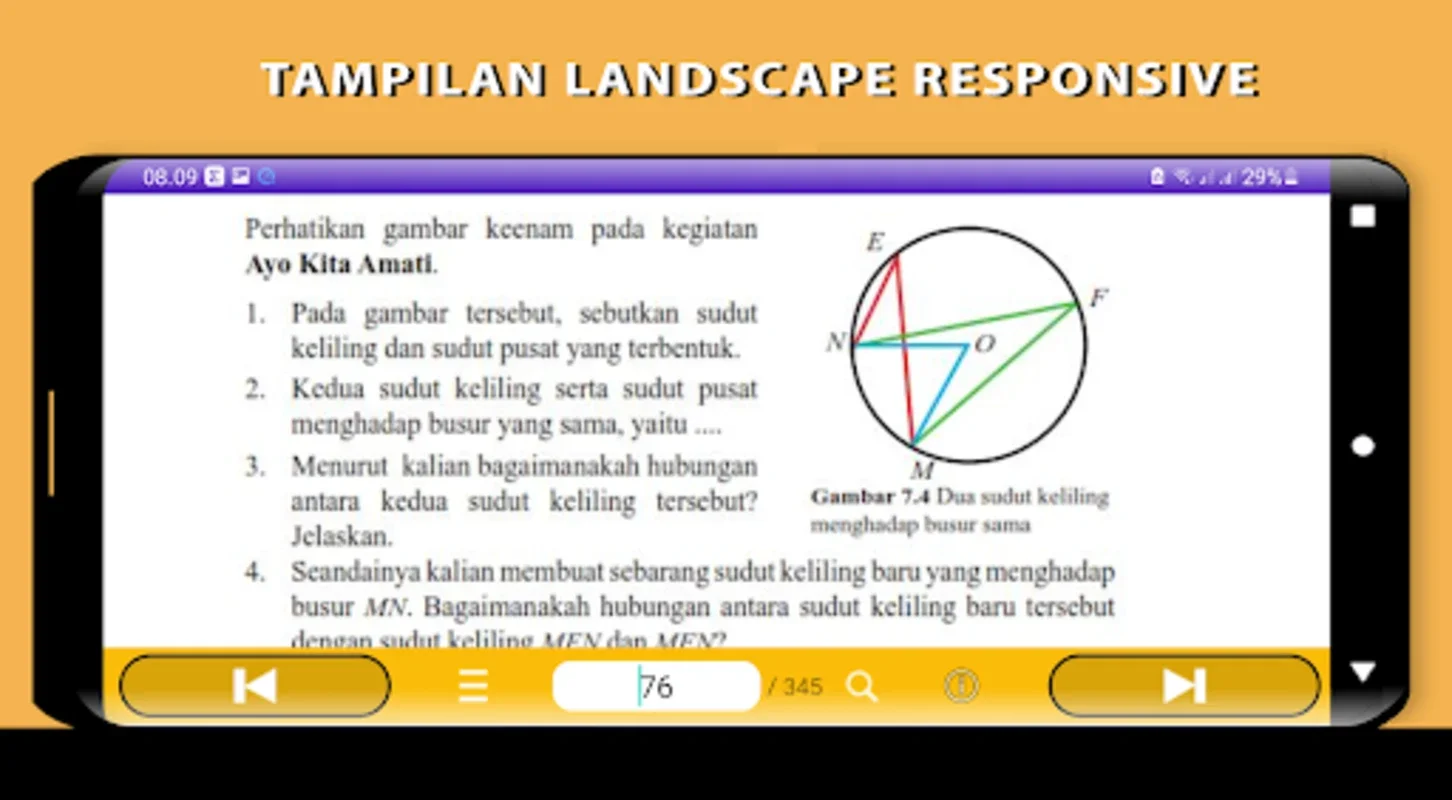 Matematika Kelas 8 Semester 2 for Android - No Downloading Required