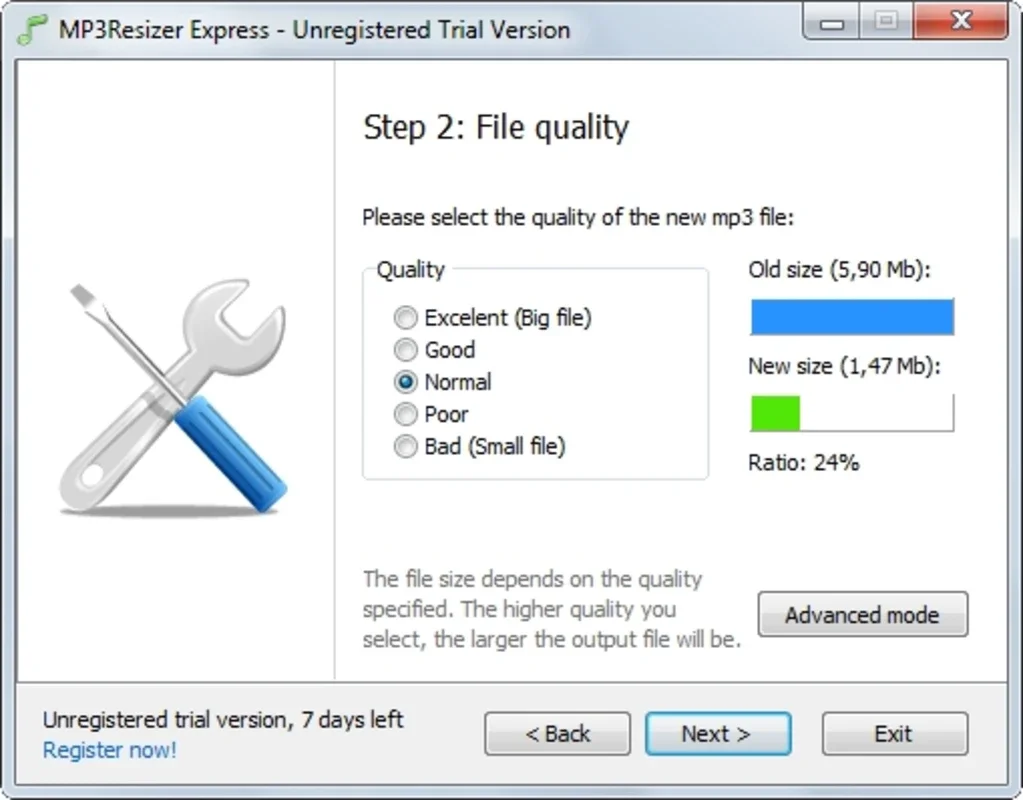 MP3Resizer Express for Windows: Effortless Audio File Resizing