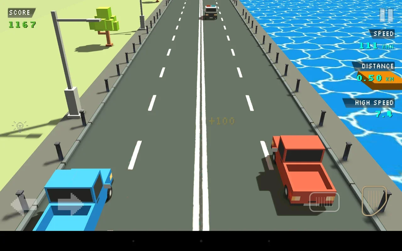 Blocky Traffic Racer for Android - Race on Traffic-Filled Highways