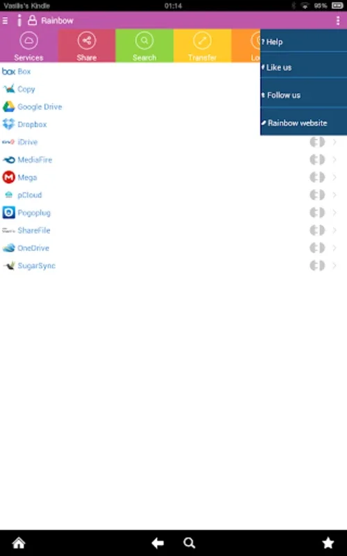 Rainbow for Android - Streamline Cloud Storage Management